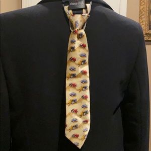Little Boy Class Club NEW Tie Cars